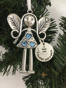 De beaux amis fous pour toujours– Ornement d'ange, cadeau de Noël