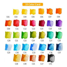 Charger l&#39;image dans la galerie, Palette de Peinture à la Gouache Solide (1 panneau)