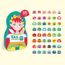 Charger l&#39;image dans la galerie, Autocollants pour ongles pour enfants(520pcs)