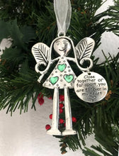 Charger l&#39;image dans la galerie, De beaux amis fous pour toujours– Ornement d&#39;ange, cadeau de Noël