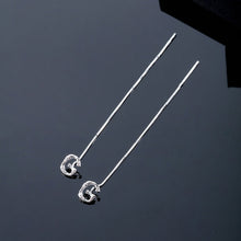 Charger l&#39;image dans la galerie, ✨Boucles d&#39;oreilles alphabet brillant-Lettre Boucle D&#39;oreille Ligne（1 pièce ）