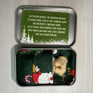 Cadeau de Noël ours en peluche