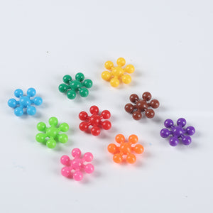 Blocs de construction en plastique solide emboîtables