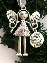 Charger l&#39;image dans la galerie, De beaux amis fous pour toujours– Ornement d&#39;ange, cadeau de Noël