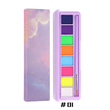 Charger l&#39;image dans la galerie, Palette de maquillage fluorescent soluble dans l&#39;eau