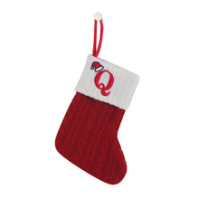 Charger l&#39;image dans la galerie, Bas en tricot avec lettre de Noël