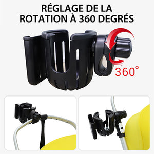 Porte-gobelet multifonctionnel universel 2 en 1