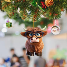 Charger l&#39;image dans la galerie, Ornement décoratif vache dessin animé