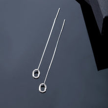 Charger l&#39;image dans la galerie, ✨Boucles d&#39;oreilles alphabet brillant-Lettre Boucle D&#39;oreille Ligne（1 pièce ）