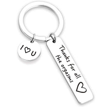 Charger l&#39;image dans la galerie, Pour l&#39;amour - Merci pour tous les porte-clés du couple d&#39;orgasmes