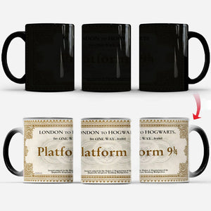 Tasse à changement de couleur