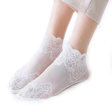 Charger l&#39;image dans la galerie, Chaussettes d&#39;été en dentelle fine