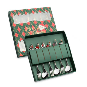 Set de cuillères de Noël
