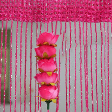 Charger l&#39;image dans la galerie, Rideau de porte en fil de rose