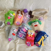 Charger l&#39;image dans la galerie, Chaussettes chaudes et douillettes pour monstres de dessins animés