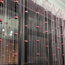 Charger l&#39;image dans la galerie, Rideau de porte en fil de rose