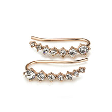 Charger l&#39;image dans la galerie, Clous d&#39;oreilles diamant sept étoiles