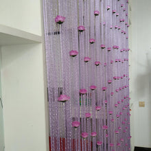 Charger l&#39;image dans la galerie, Rideau de porte en fil de rose