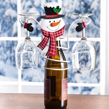 Charger l&#39;image dans la galerie, 【🎅Vente anticipée de Noël - Économisez 50 %🎅】Porte-bouteilles &amp; Verres à vin