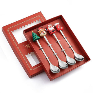 Set de cuillères de Noël
