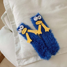 Charger l&#39;image dans la galerie, Chaussettes chaudes et douillettes pour monstres de dessins animés