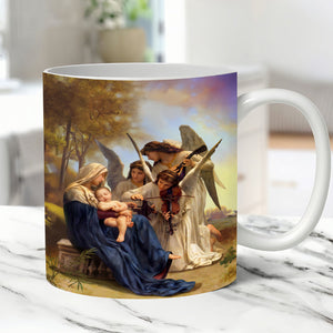 Tasse à imprimé chrétien