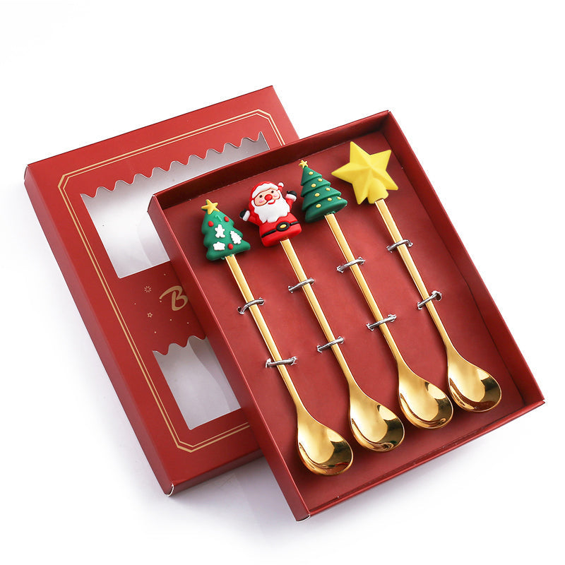 Set de cuillères de Noël