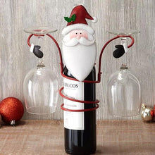 Charger l&#39;image dans la galerie, 【🎅Vente anticipée de Noël - Économisez 50 %🎅】Porte-bouteilles &amp; Verres à vin