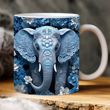 Charger l&#39;image dans la galerie, Tasse imprimée éléphant