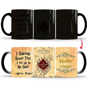 Tasse à changement de couleur