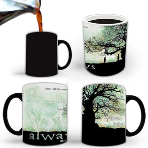 Tasse à changement de couleur