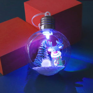 Boules lumineuses pour décoration de sapin de Noël