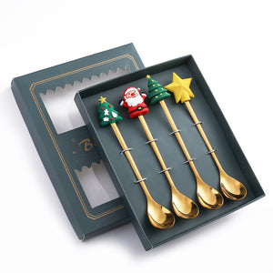 Set de cuillères de Noël