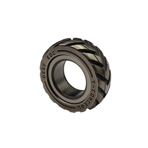 Anneau de Fidget de pneu de moto en acier inoxydable à double fonction
