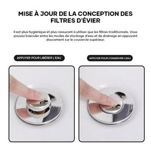 Charger l&#39;image dans la galerie, Filtre de drainage de sol en acier inoxydable