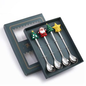 Set de cuillères de Noël