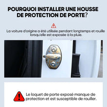 Charger l&#39;image dans la galerie, Couvercle de protection en silicone pour loquet de porte de voiture (4Pièces)