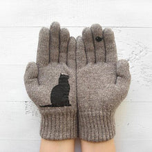 Charger l&#39;image dans la galerie, Gants en Coton Imprimés Motif Chat