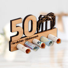 Charger l&#39;image dans la galerie, 🎂Cadeau d&#39;anniversaire Porte-monnaie en Bois🎂