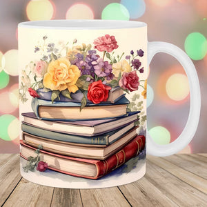 Tasse pour amoureux des livres