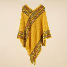 Charger l&#39;image dans la galerie, Pull Poncho à franges