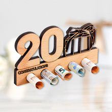 Charger l&#39;image dans la galerie, 🎂Cadeau d&#39;anniversaire Porte-monnaie en Bois🎂