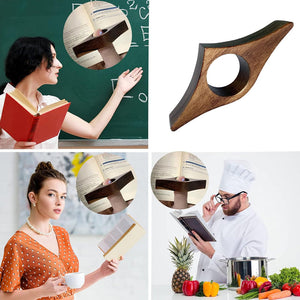 Aide à la lecture en bois