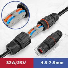 Charger l&#39;image dans la galerie, Connecteur de fil électrique étanche pour l&#39;extérieur