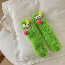 Charger l&#39;image dans la galerie, Chaussettes chaudes et douillettes pour monstres de dessins animés