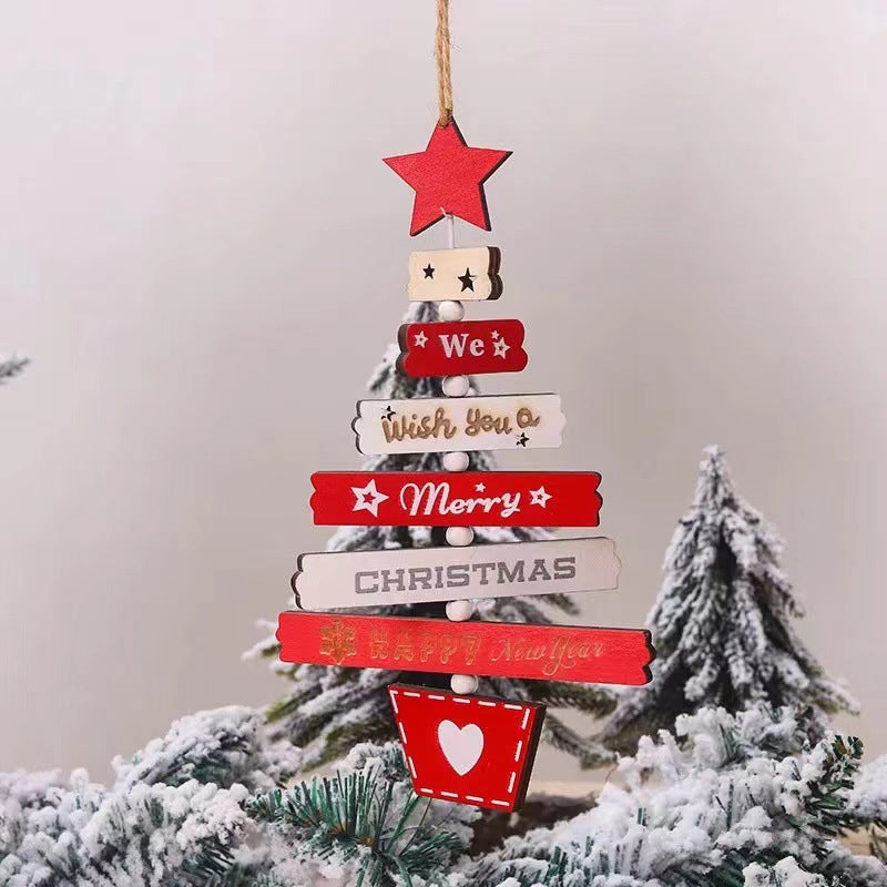 Décoration créative pour suspendre le sapin de Noël