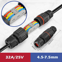 Charger l&#39;image dans la galerie, Connecteur de fil électrique étanche pour l&#39;extérieur