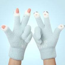 Charger l&#39;image dans la galerie, Gants tricotés en laine mignons