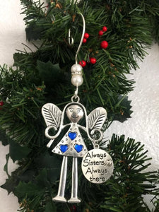 De beaux amis fous pour toujours– Ornement d'ange, cadeau de Noël