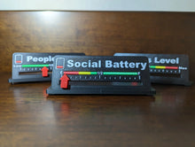 Charger l&#39;image dans la galerie, Indicateur de bureau de batterie sociale